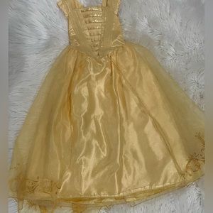 Girls' Belle "Beauty and the Beast" Halloween costume sz 9/10 Disney $45